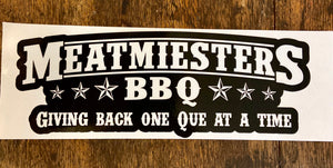 Meatmiester Decal (Large)